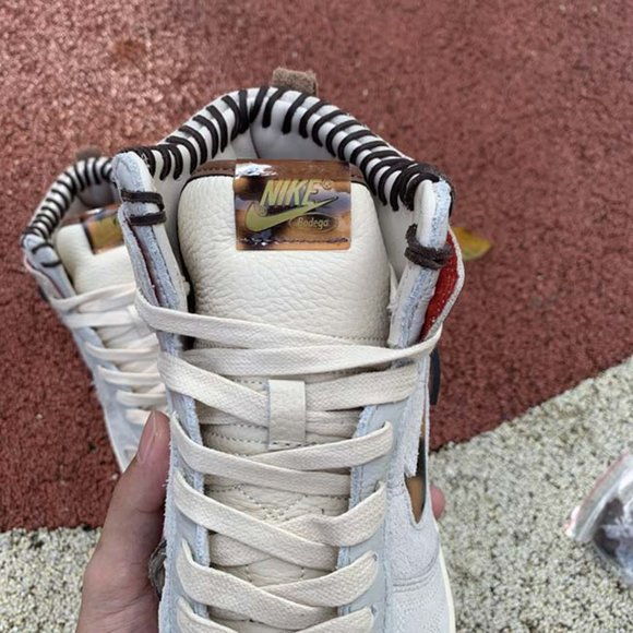 Nike Dunk High x Bodega Sail Multi Sneakers - Picture 7 of 10